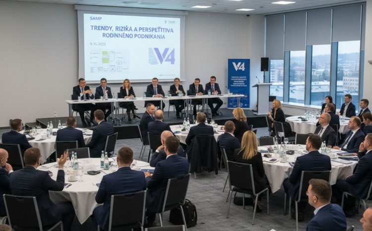  🌍 Slovenské rodinné podnikanie čelí konsolidácii, zatiaľ čo V4 inšpiruje silnou podporou. Kľúčové trendy, riziká a maďarská legislatíva pre medzigeneračné odovzdávanie ako nádej pre Slovensko – závery konferencie SAMP 2025.